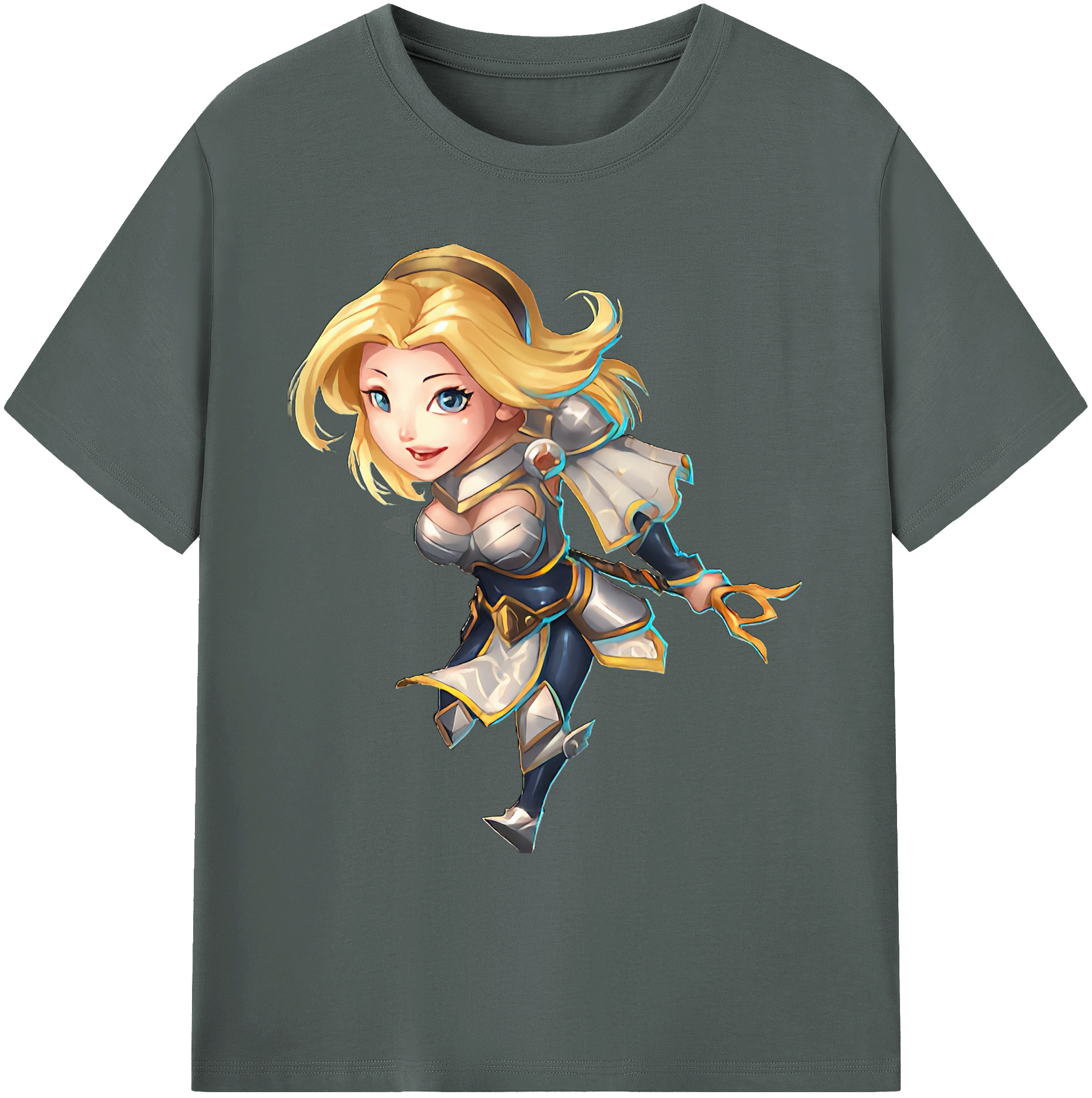 リーグ・オブ・レジェンド League of Legends LOL 綿100％ メンズ半袖Tシャツ｜肌触りやわらか＆通気性